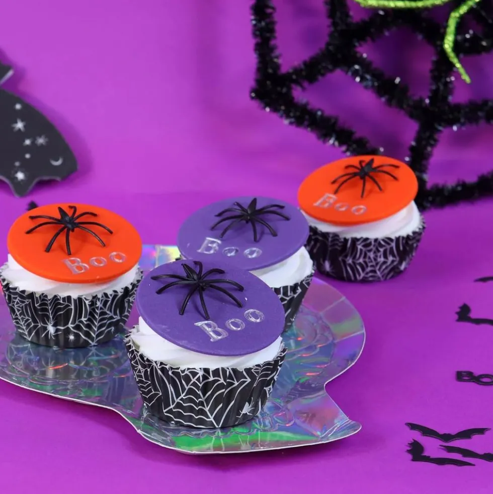 PME Muffinsforme Metallic Spindelvæv