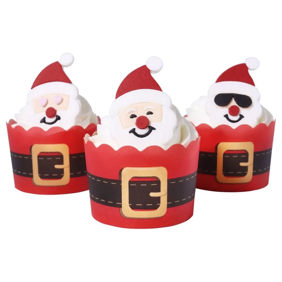 PME Sukkerskikkelser Julemands Cupcake Kit