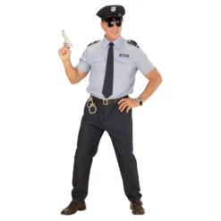 Politimand Klassisk Kostume