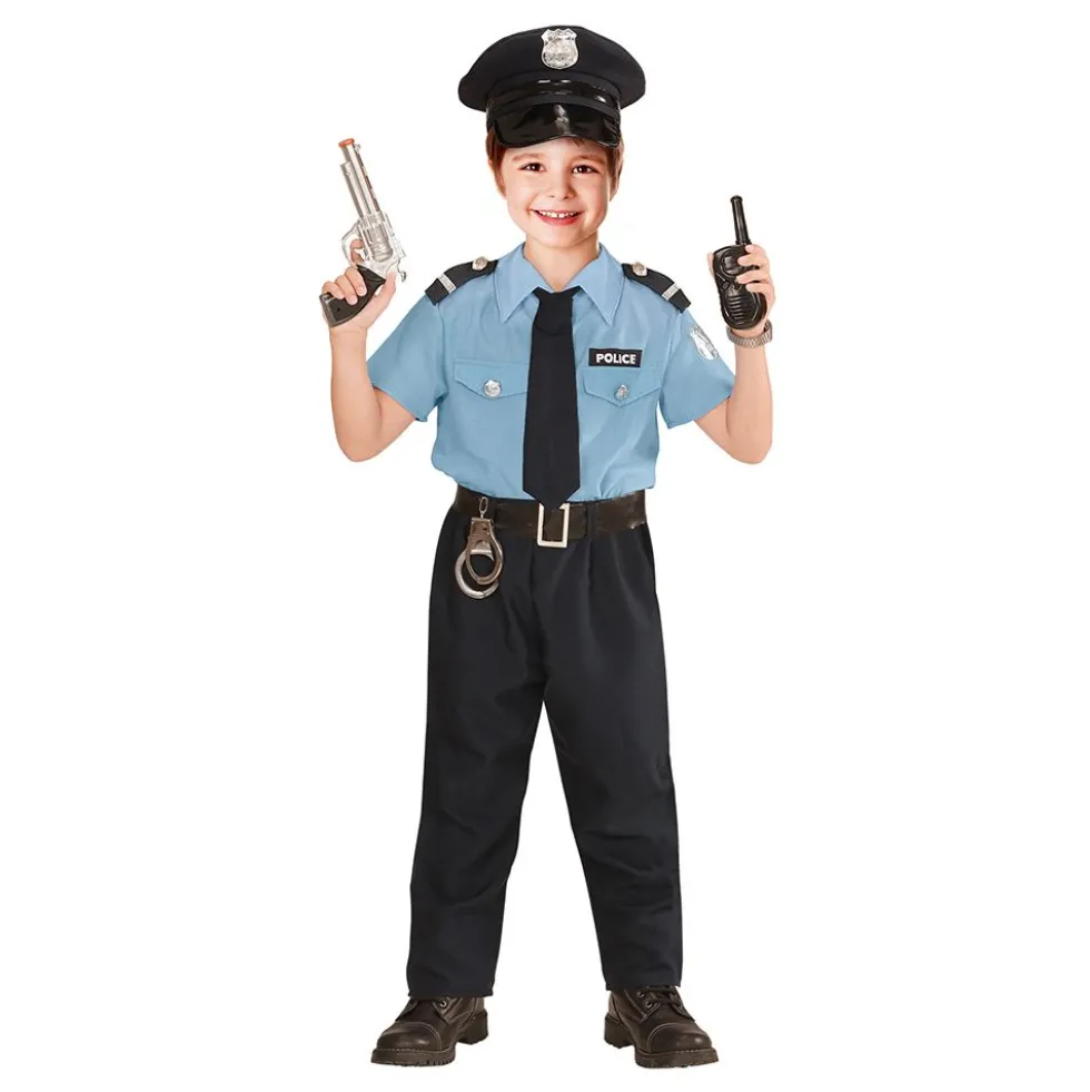 Politi Officer Børnekostume