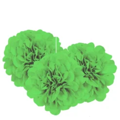 Pompon Mini Limegrøn Hængende Dekoration