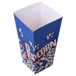 Popcornbæger Blå