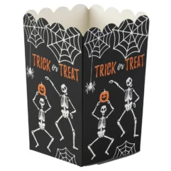 Popcornbægre Halloween Skelet