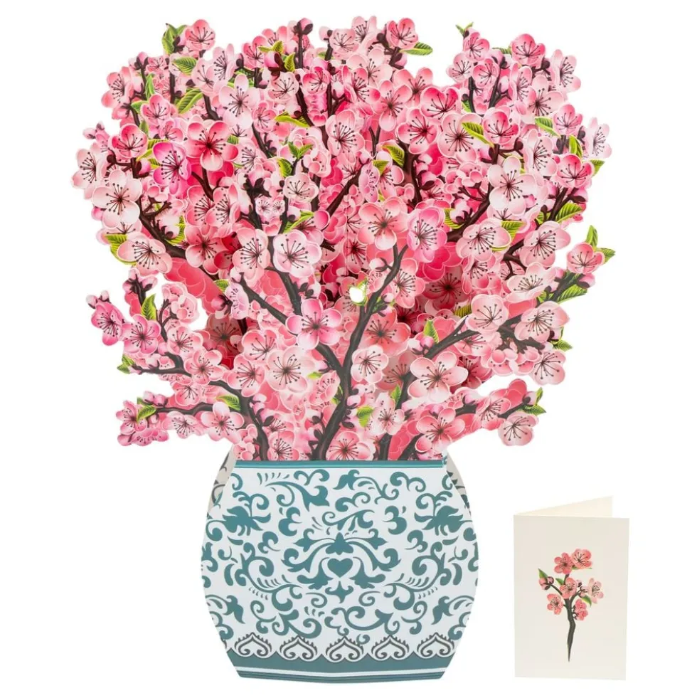 Pop Up-Kort Blomster