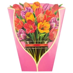 Pop Up-Kort Blomster