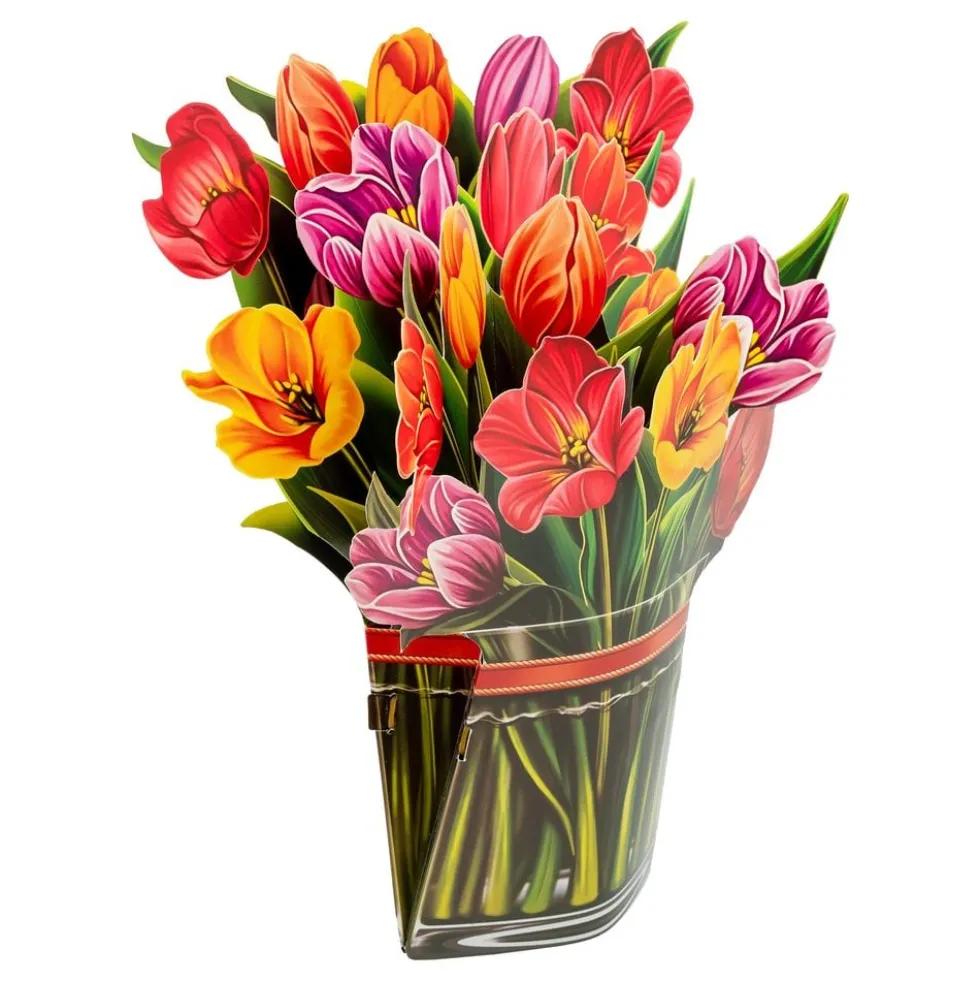 Pop Up-Kort Blomster