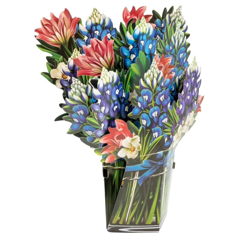 Pop Up-Kort Blomster
