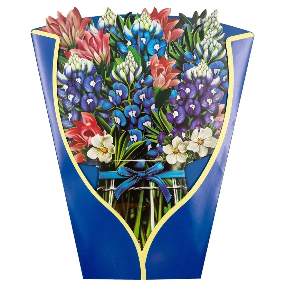 Pop Up-Kort Blomster