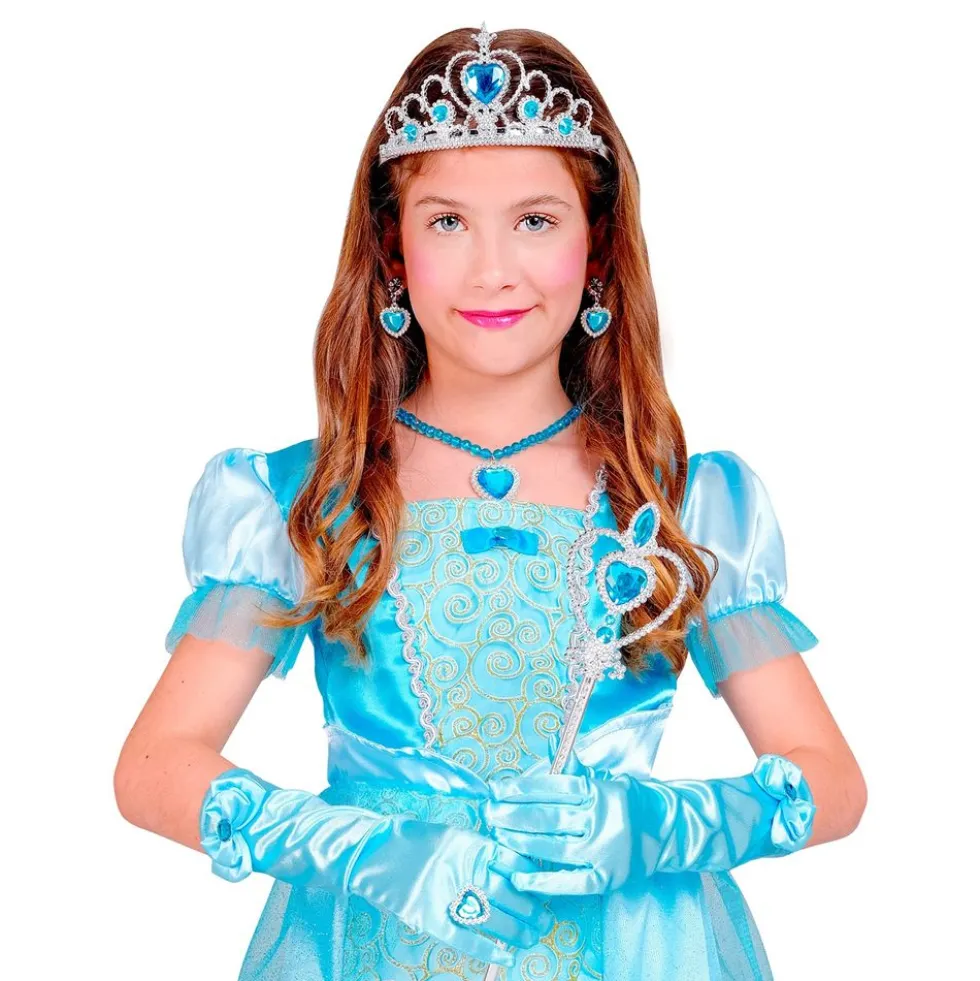 Prinsesse Tilbehørssæt Blå til Børn