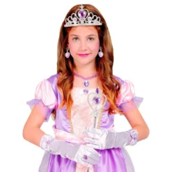 Prinsesse Tilbehørssæt Lilla til Børn