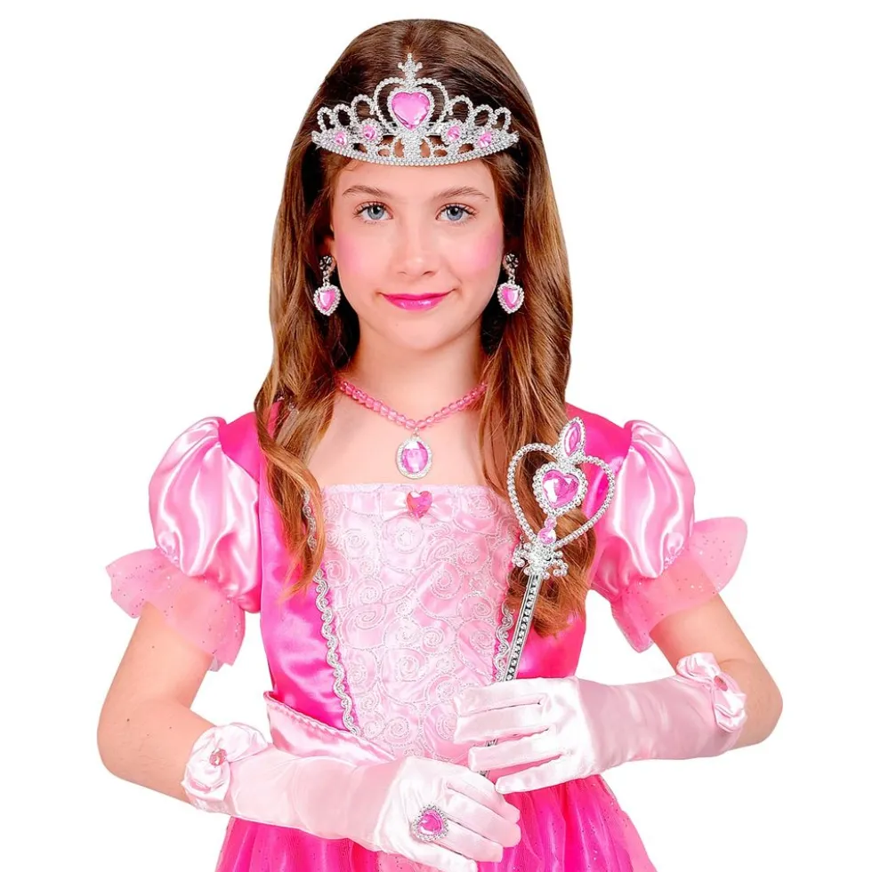 Prinsesse Tilbehørssæt Lyserød til Børn