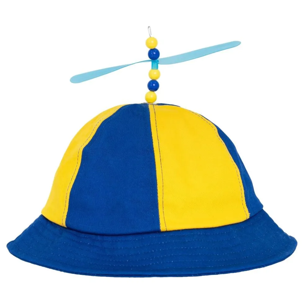 Propelhat Blå/Gul