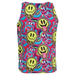 Psychedelic tanktop til herrer