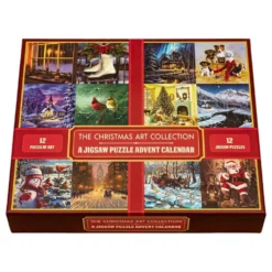 Puslespil Christmas Art Collection Julekalender