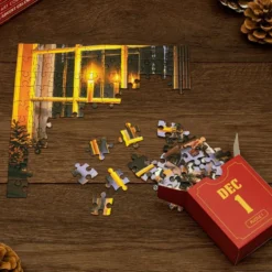 Puslespil Christmas Art Collection Julekalender
