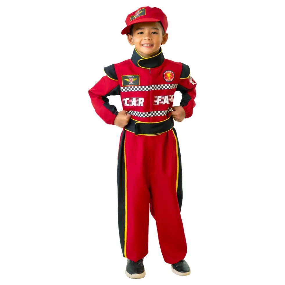 Racerfører Børnekostume