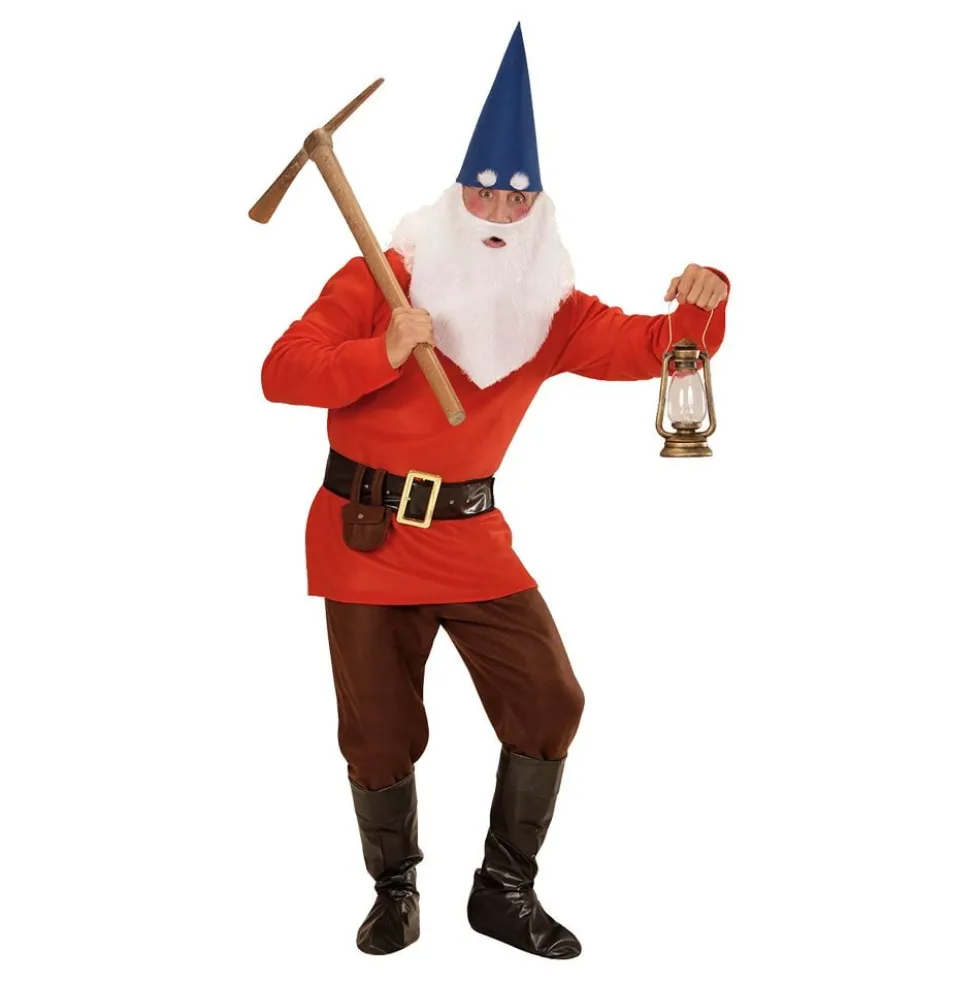 Rød Dværg Kostume