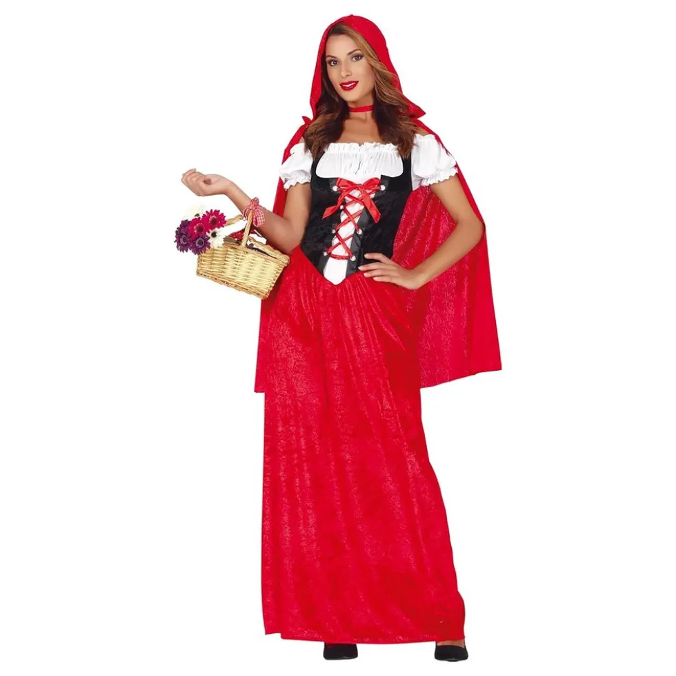 Rødhætte med Kjole Kostume