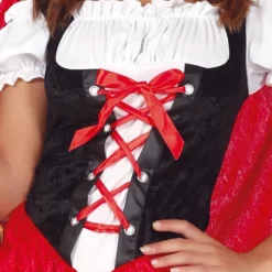 Rødhætte med Kjole Kostume