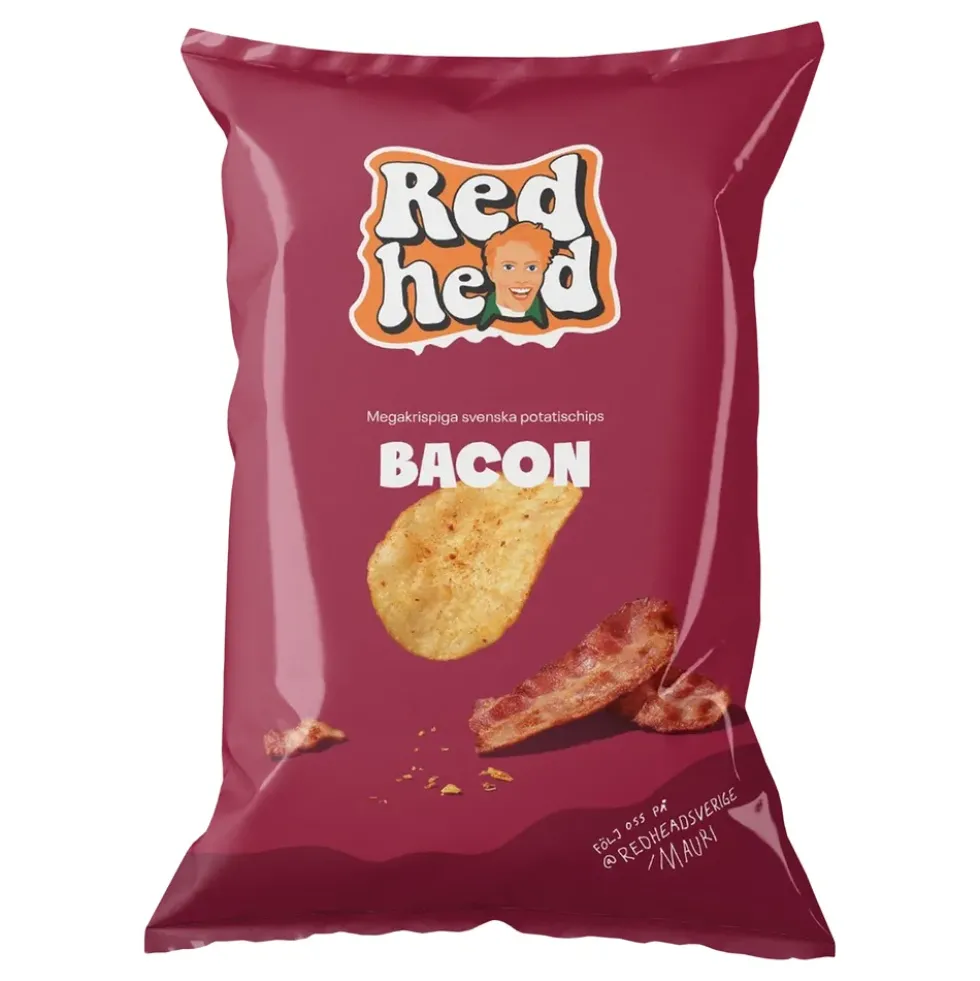 Redhead Chips Bacon