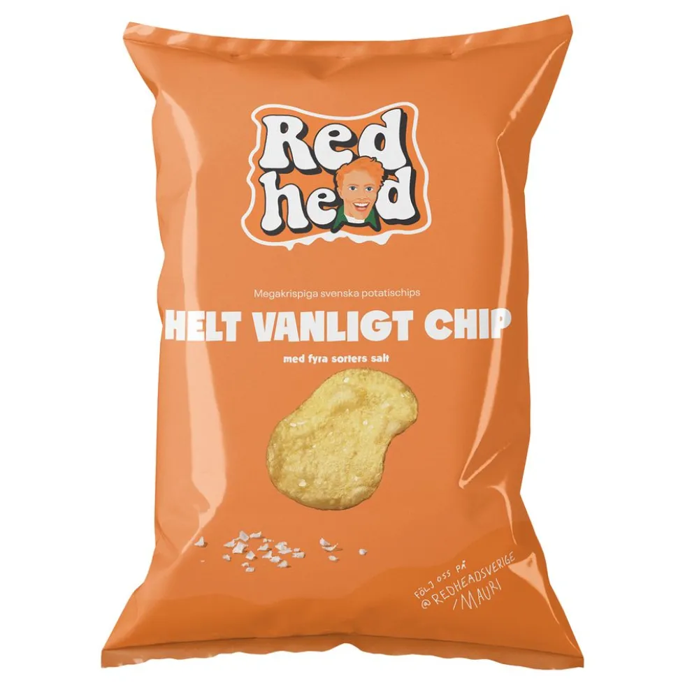 Redhead Chips Helt Almindelig Chip
