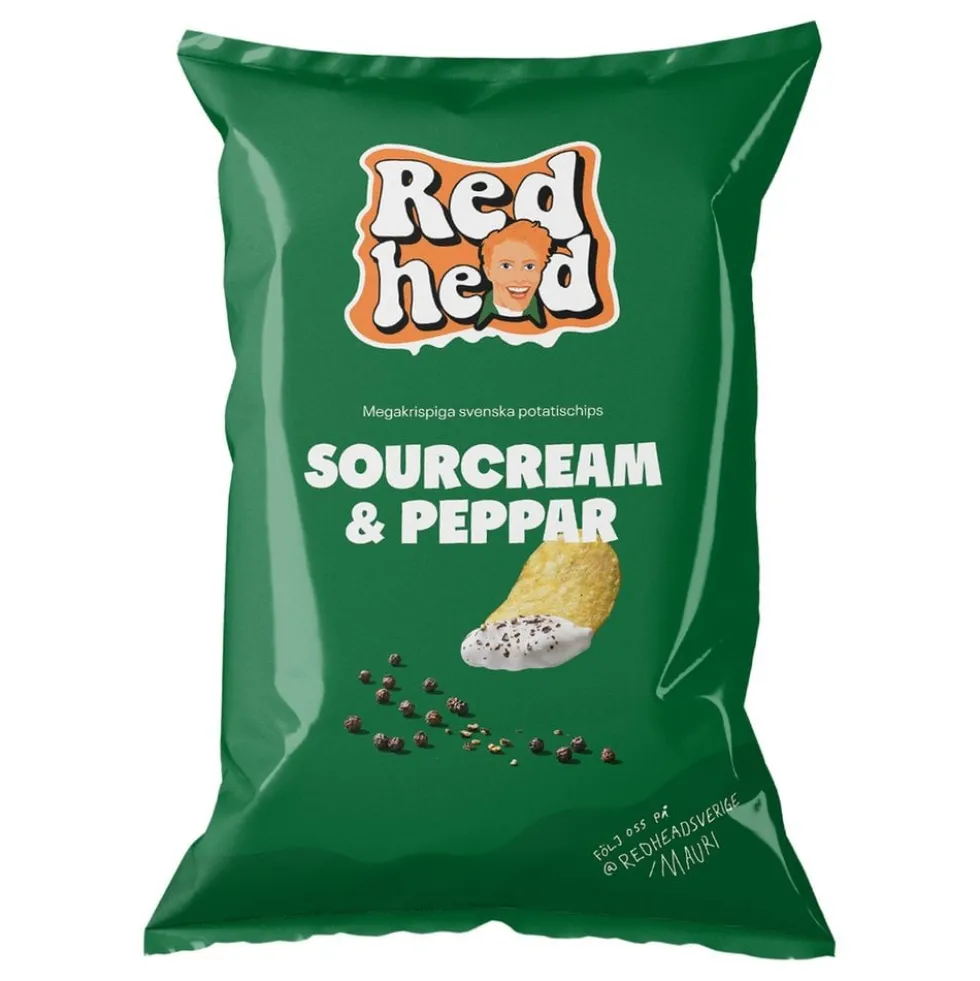 Redhead Sourcream & Peber
