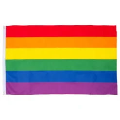 Regnbueflag med Øjer