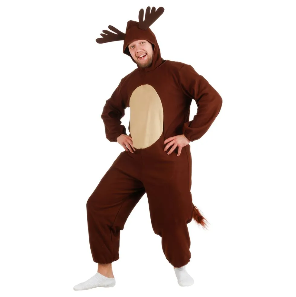 Rensdyr Jumpsuit Kostume