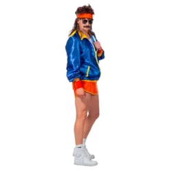 Retro Disco Rollerskater Herrekostume