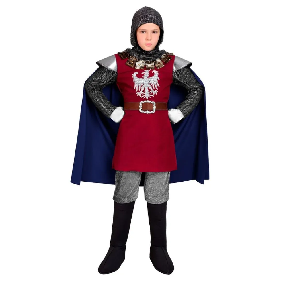 Ridder Rød Børnekostume
