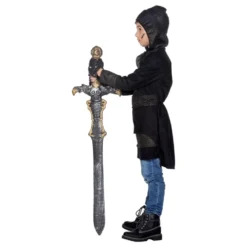 Ridder Sort/Guld Børnekostume