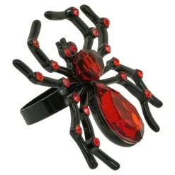 Ring Edderkop & Strass