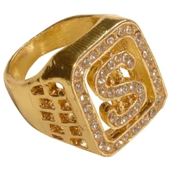 Ring med Dollartegn Guld