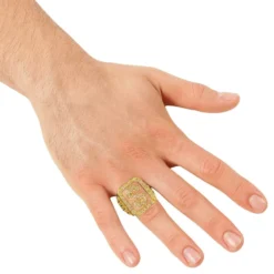 Ring med Dollartegn Guld