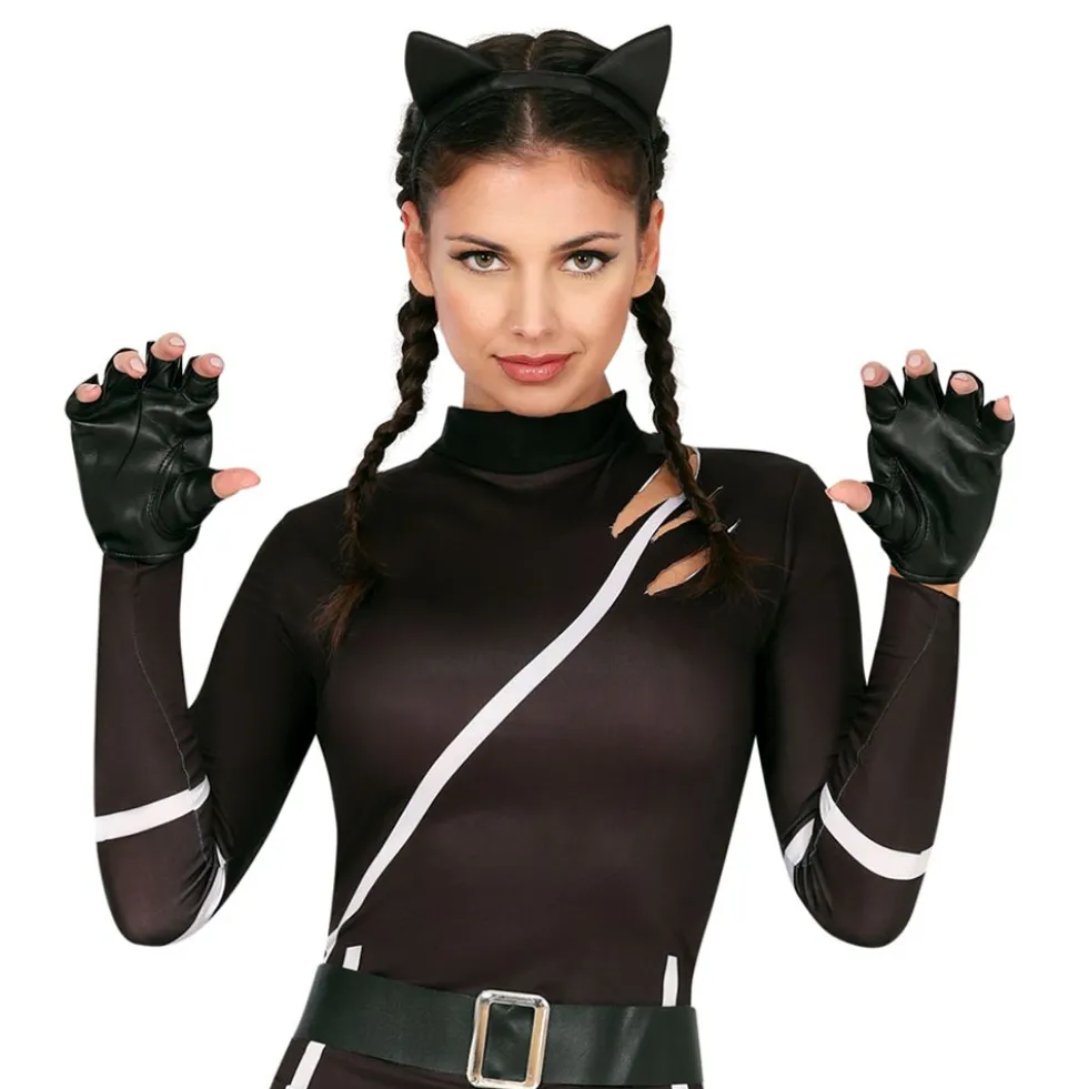 Rivende Kat Sort Kostume