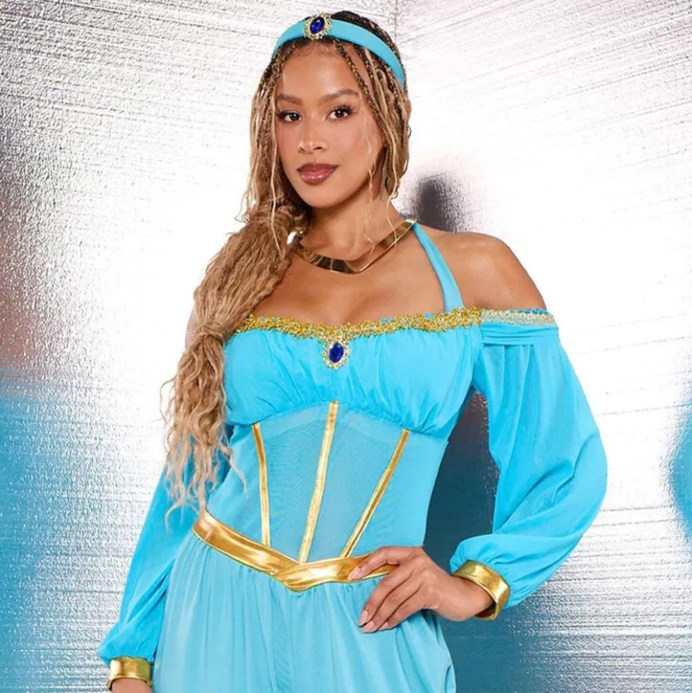 Ørkenprinsesse Jumpsuit Deluxe Kostume