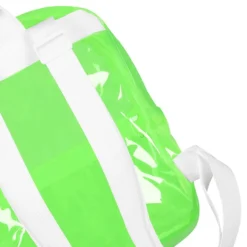 Rygsæk Transparent Neongrøn