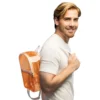 Rygsæk Transparent Neonorange