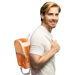 Rygsæk Transparent Neonorange