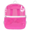 Rygsæk Transparent Neonpink