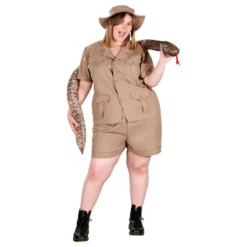 Safari Udforsker Kostume Plus Size
