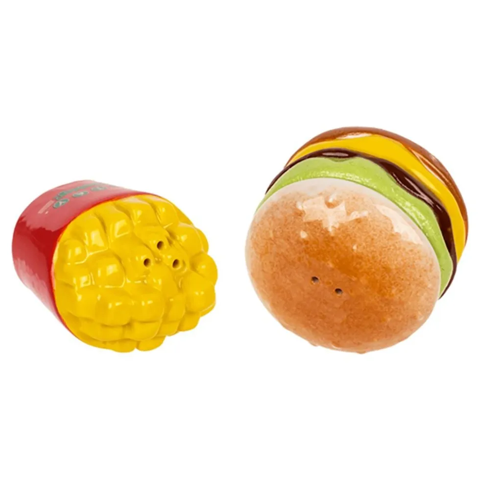 Salt & Peber Burger & Fritter