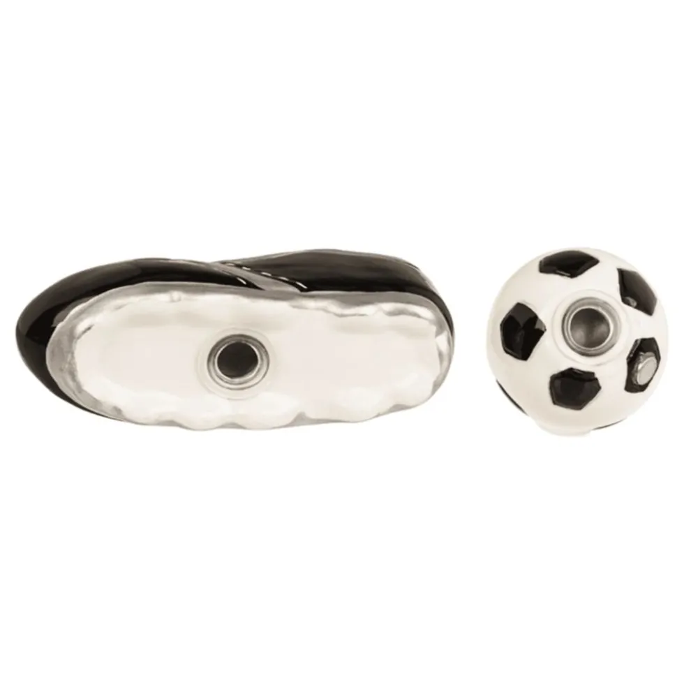 Salt- & Peberkar Fodbold Magnetisk