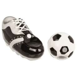 Salt- & Peberkar Fodbold Magnetisk