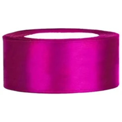 Satinbånd Cerise