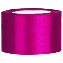 Satinbånd Cerise