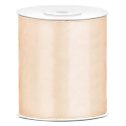 Satinbånd Cream