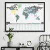 Scratch Map Bandeord