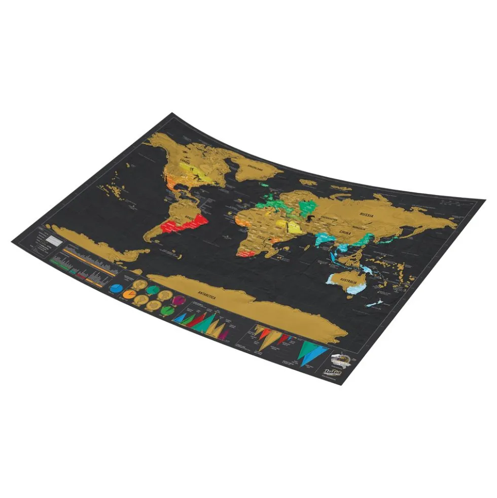 Scratch Map Deluxe til Rejser