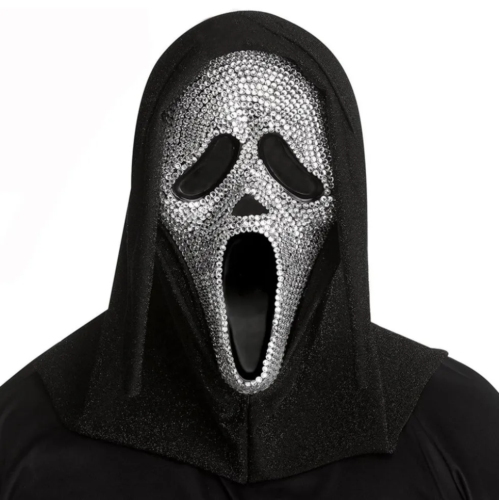 Scream Ghostface Bling Maske